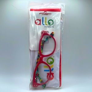 NWT. allo 3.00 readers. Red frames.